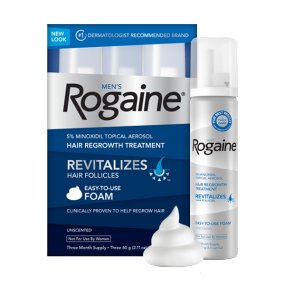 Rogaine minoxidil as a medical hair loss treatment for men and women