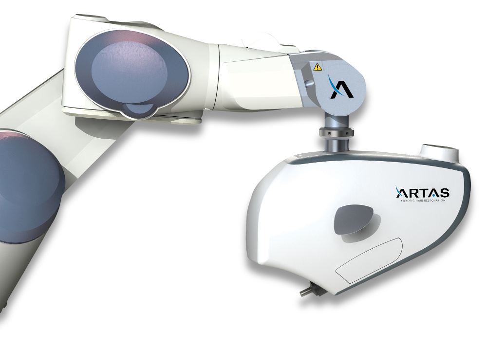 ARTAS robotic hair transplant device.